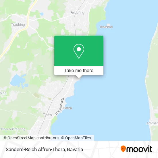 Карта Sanders-Reich Alfrun-Thora