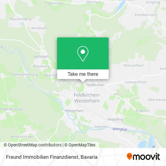 Freund Immobilien Finanzdienst map