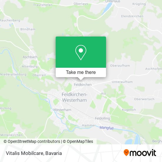 Vitalis Mobilcare map