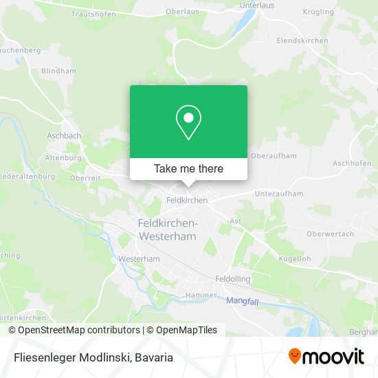 Fliesenleger Modlinski map