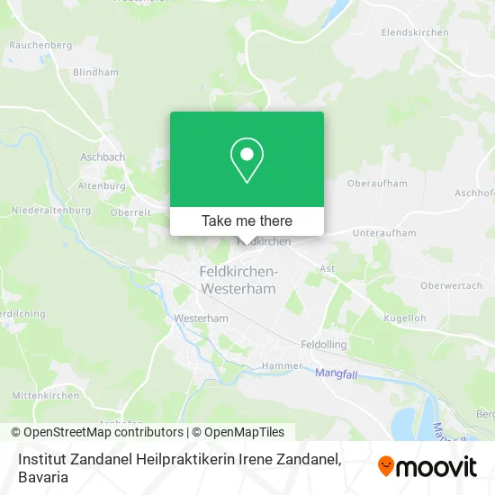 Карта Institut Zandanel Heilpraktikerin Irene Zandanel