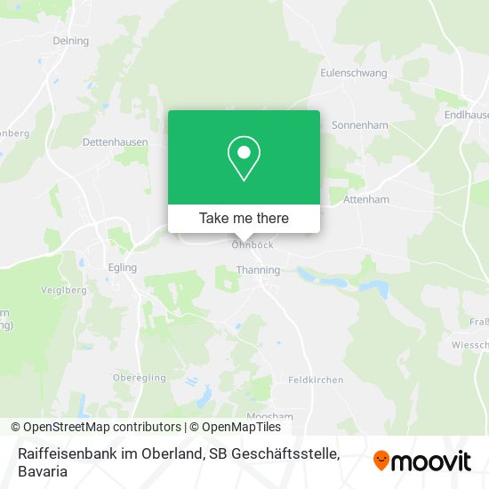 Raiffeisenbank im Oberland, SB Geschäftsstelle map