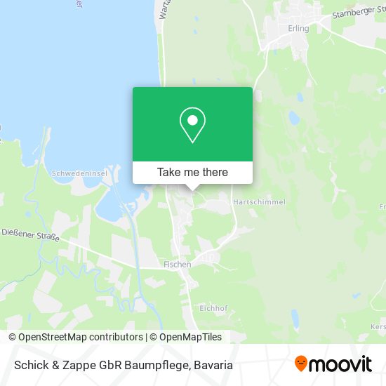 Карта Schick & Zappe GbR Baumpflege