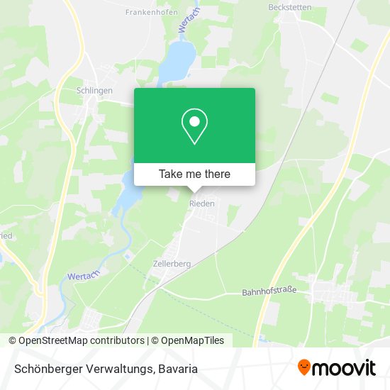 Schönberger Verwaltungs map