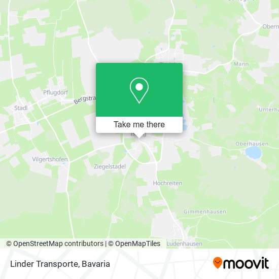 Linder Transporte map