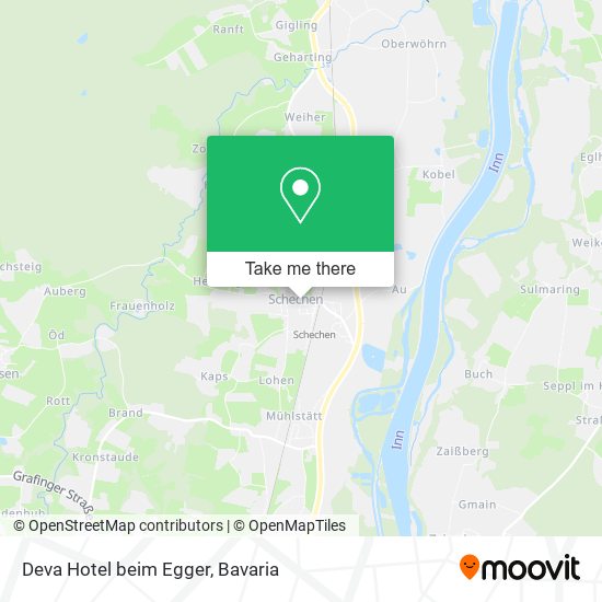 Deva Hotel beim Egger map