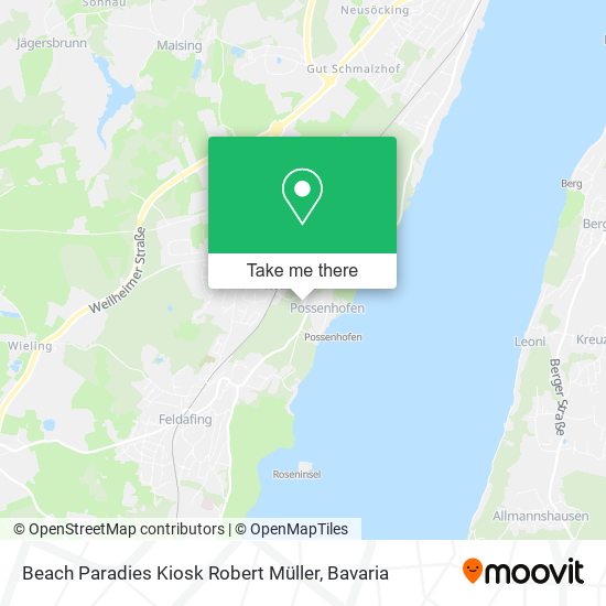Карта Beach Paradies Kiosk Robert Müller