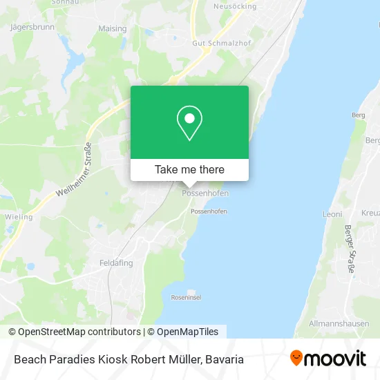 Карта Beach Paradies Kiosk Robert Müller