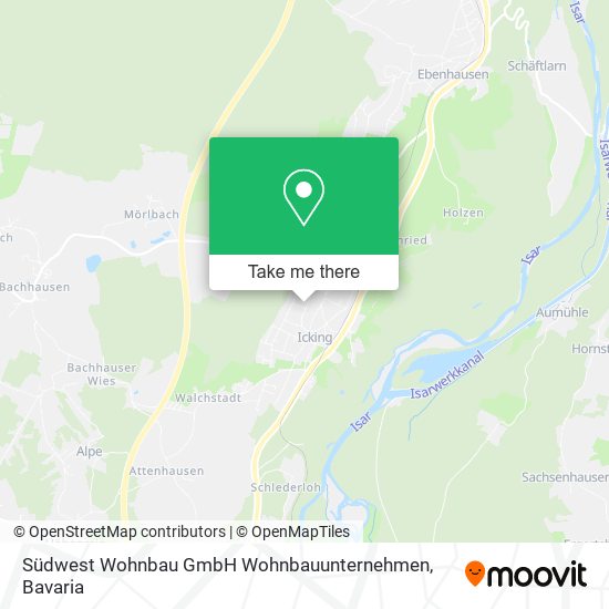 Südwest Wohnbau GmbH Wohnbauunternehmen map