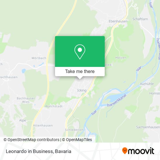 Leonardo in Business map