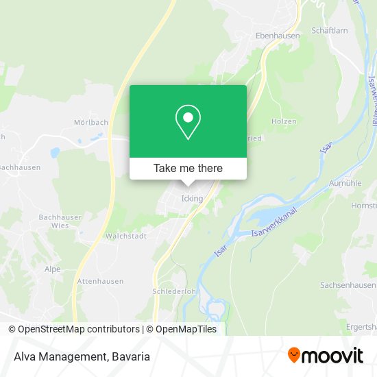 Alva Management map