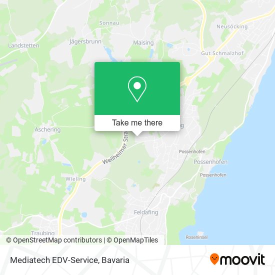 Mediatech EDV-Service map