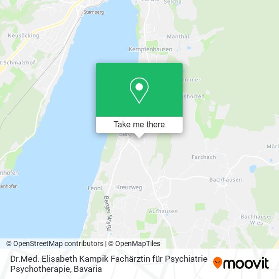 Dr.Med. Elisabeth Kampik Fachärztin für Psychiatrie Psychotherapie map
