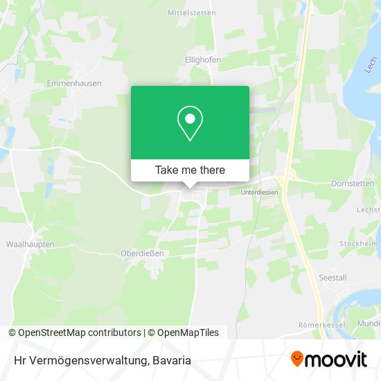 Hr Vermögensverwaltung map