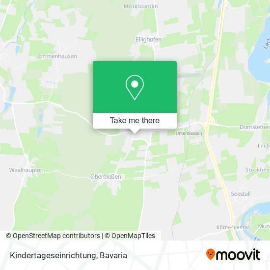 Карта Kindertageseinrichtung