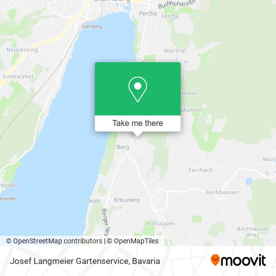 Josef Langmeier Gartenservice map