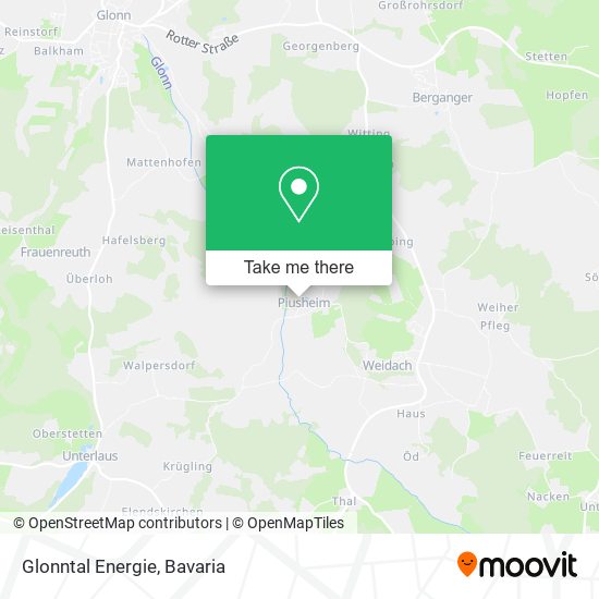Карта Glonntal Energie