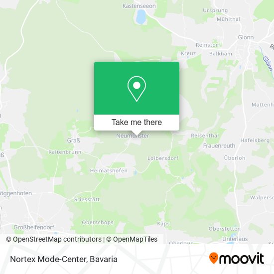 Nortex Mode-Center map