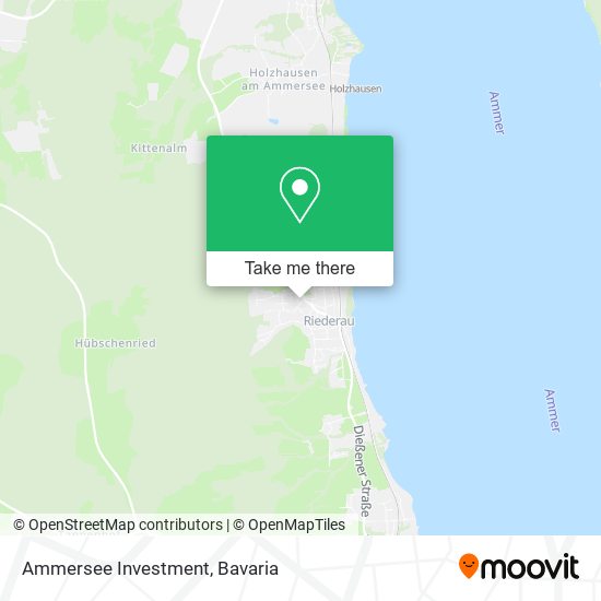 Ammersee Investment map