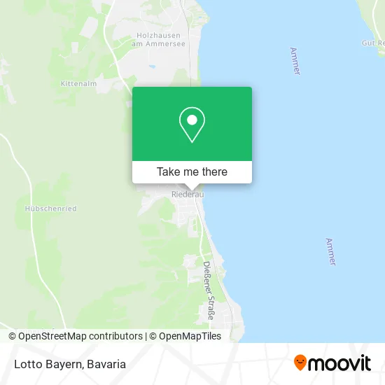 Карта Lotto Bayern