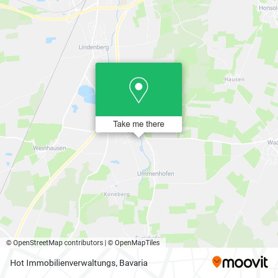 Hot Immobilienverwaltungs map