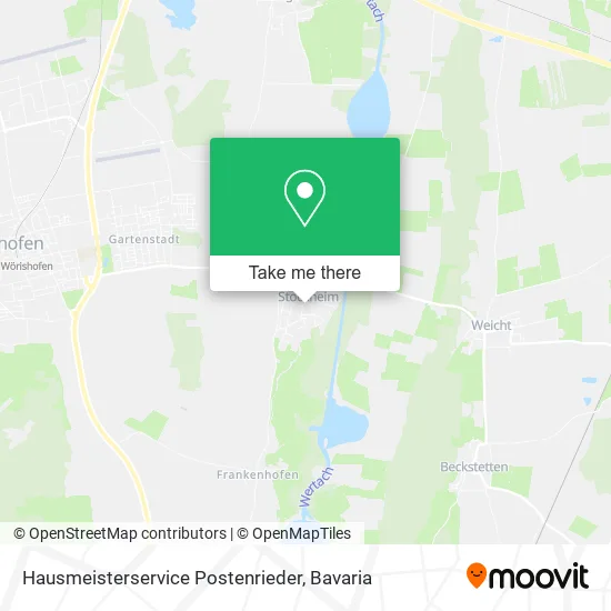 Карта Hausmeisterservice Postenrieder