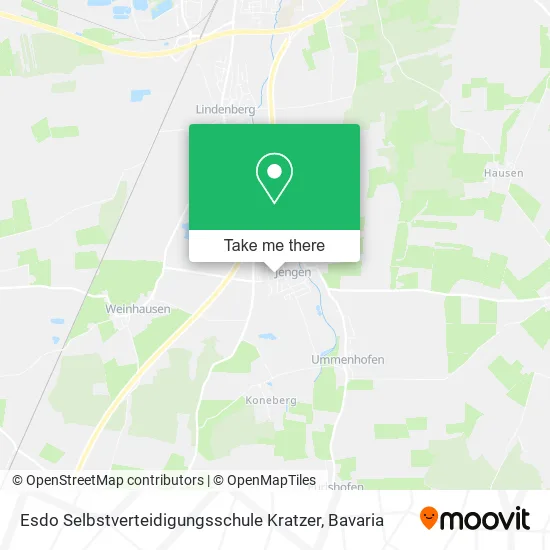 Карта Esdo Selbstverteidigungsschule Kratzer