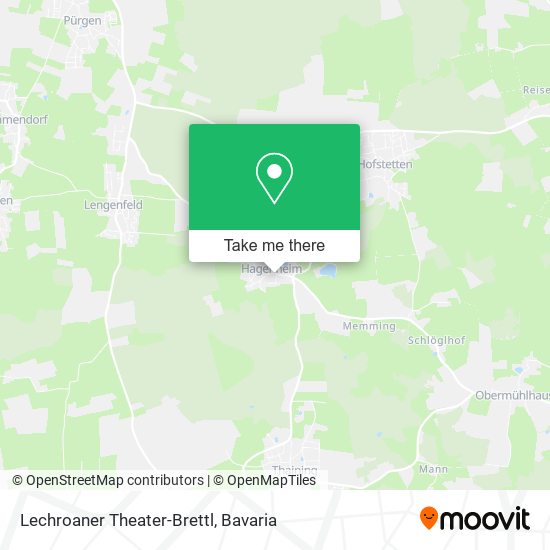 Карта Lechroaner Theater-Brettl