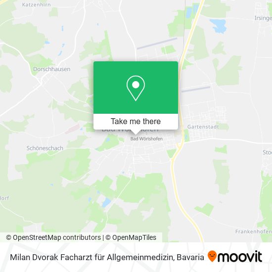 Milan Dvorak Facharzt für Allgemeinmedizin map