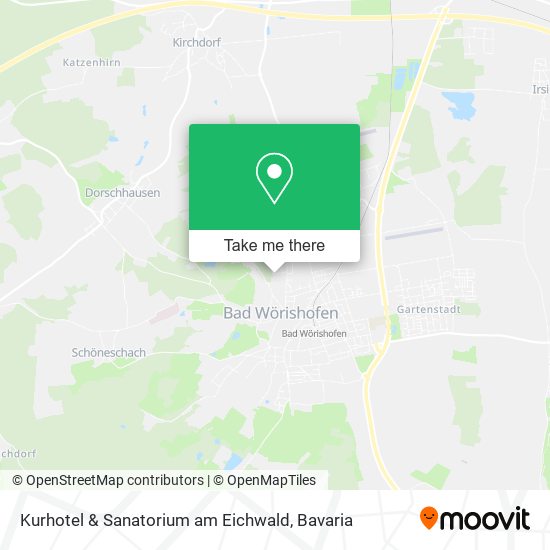 Kurhotel & Sanatorium am Eichwald map