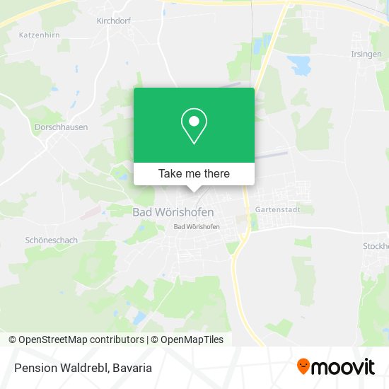 Pension Waldrebl map