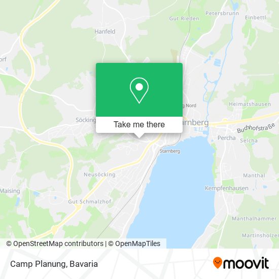 Camp Planung map