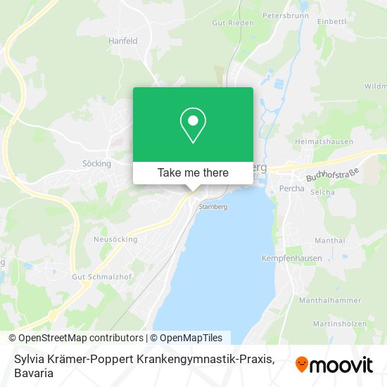 Sylvia Krämer-Poppert Krankengymnastik-Praxis map