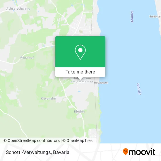 Карта Schöttl-Verwaltungs