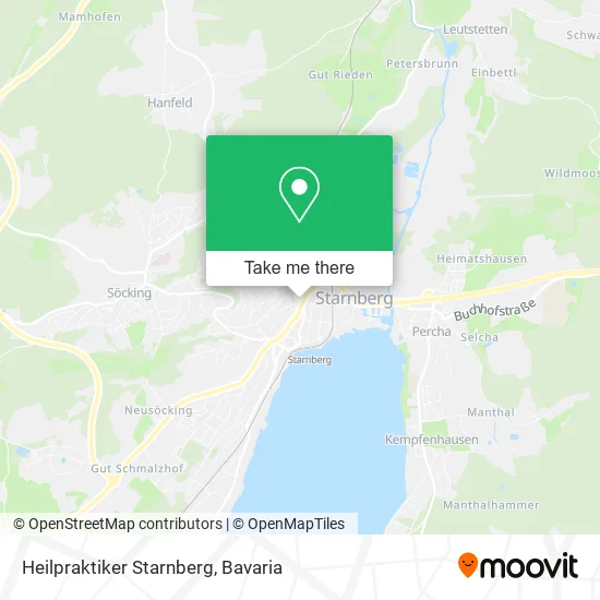 Карта Heilpraktiker Starnberg