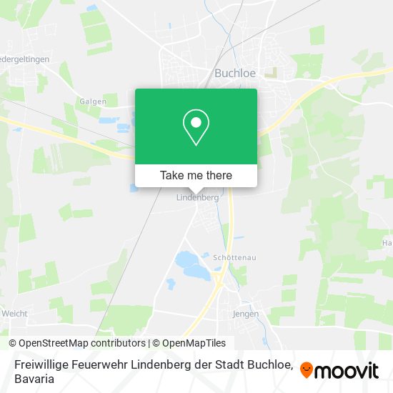 Freiwillige Feuerwehr Lindenberg der Stadt Buchloe map