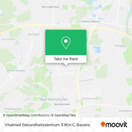 Vitalmed Gesundheitszentrum S.W.H.C map