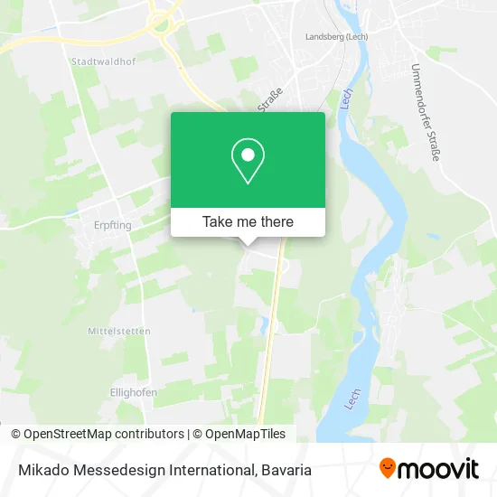 Карта Mikado Messedesign International