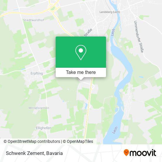 Schwenk Zement map