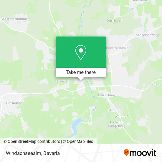 Карта Windachseealm