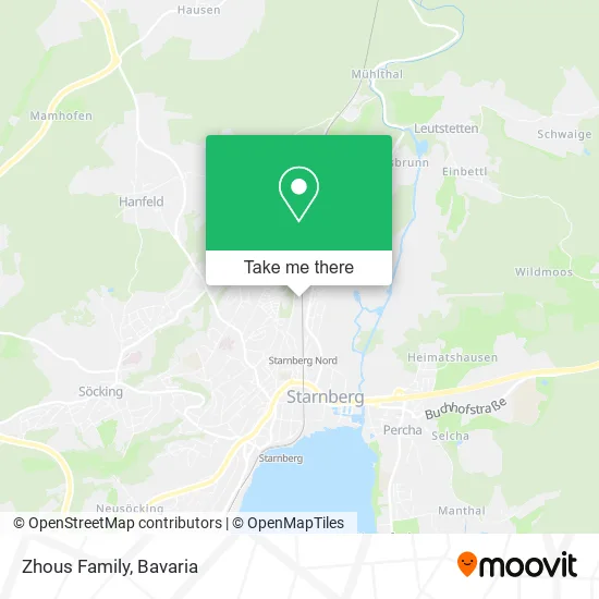 Карта Zhous Family