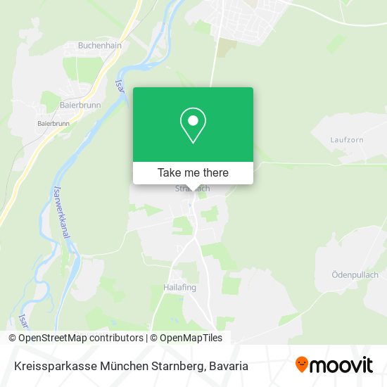 Карта Kreissparkasse München Starnberg