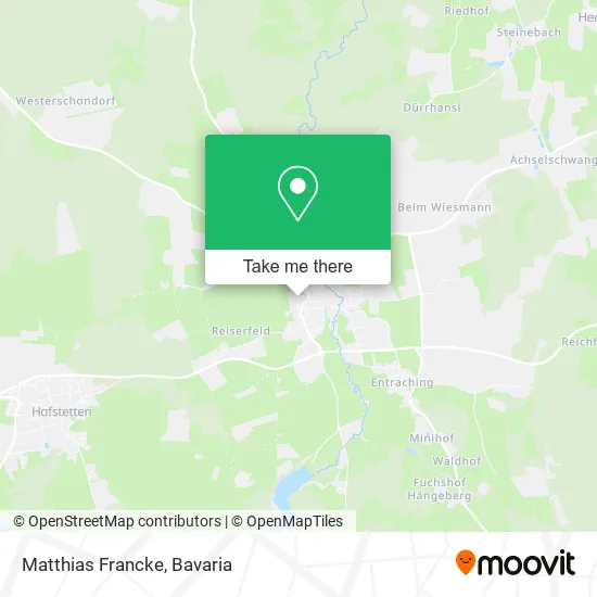 Matthias Francke map