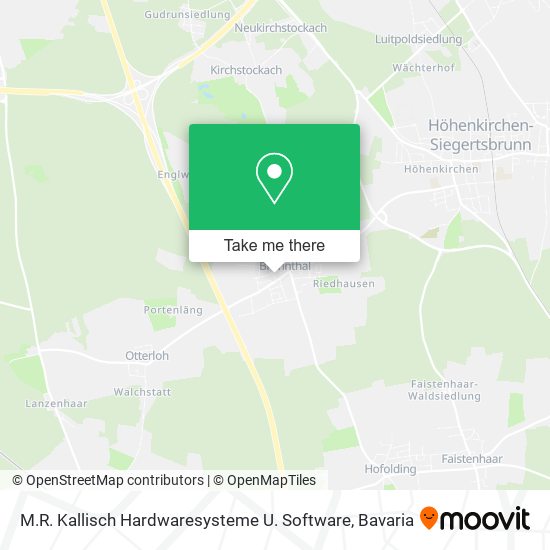 M.R. Kallisch Hardwaresysteme U. Software map