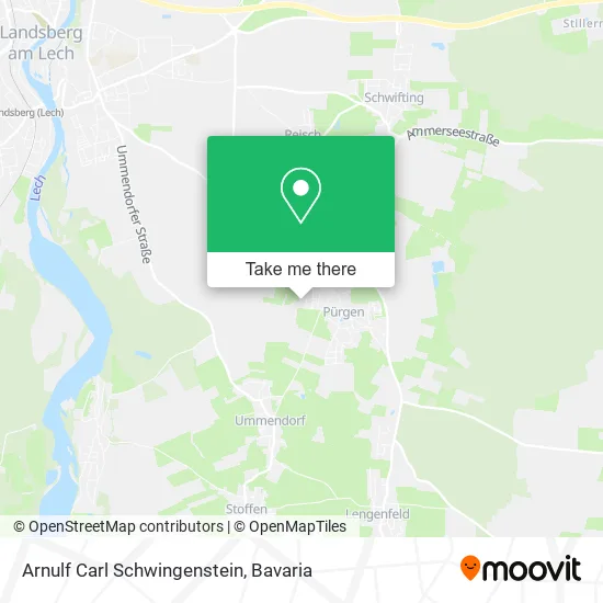 Карта Arnulf Carl Schwingenstein