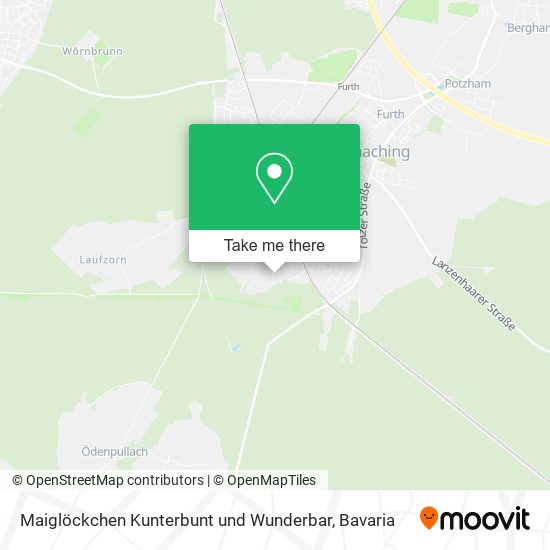 Карта Maiglöckchen Kunterbunt und Wunderbar