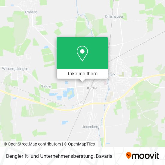 Dengler It- und Unternehmensberatung map