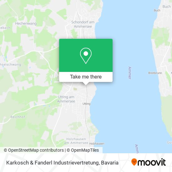Karkosch & Fanderl Industrievertretung map