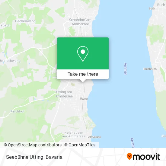 Карта Seebühne Utting