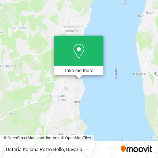 Карта Osteria Italiana Porto Bello